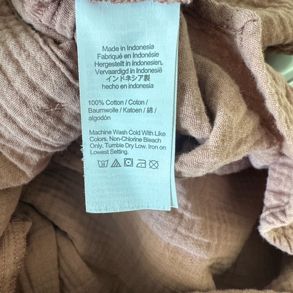 Madewell Dusty Rose Button Down Shirt - Picture 7 of 7